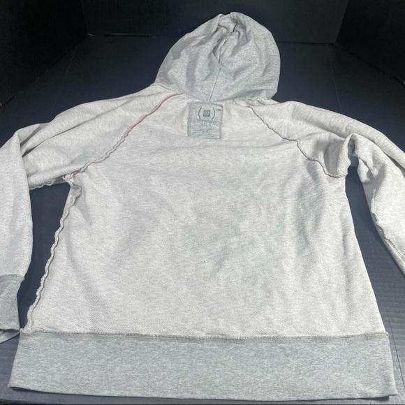 Vintage Gray Gap “Red” Line Hoodie size Small Excellent! - Picture 7 of 9